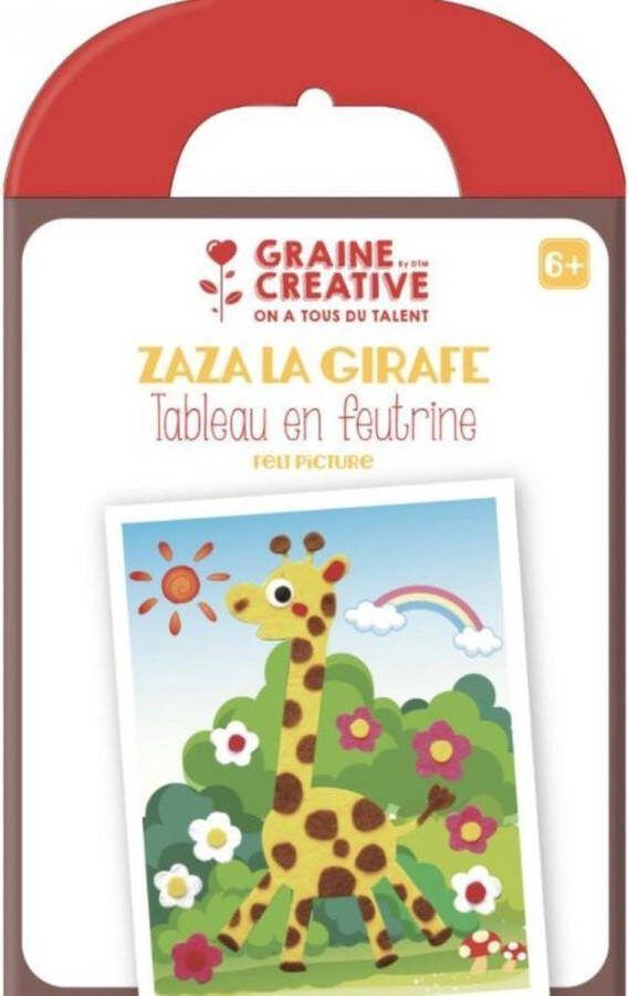Graine Créative Kit knutselen met vilt Giraf