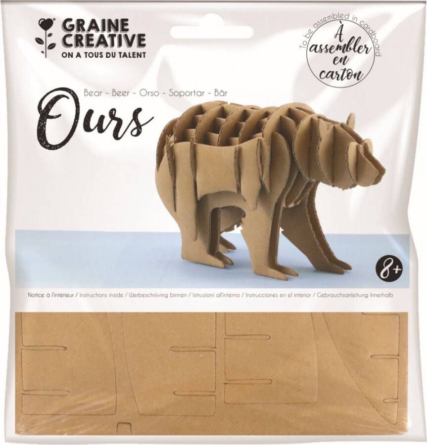 Graine Creative Maquette beer 13x6x8 5cm