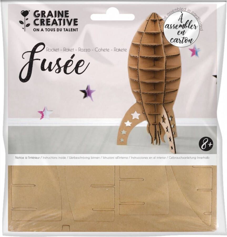 Graine Creative Maquette raket 15x15cm