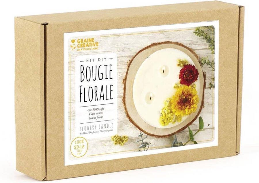 Graine Créative Graine Creative Soja Kaarsen Maken Set Bloemen