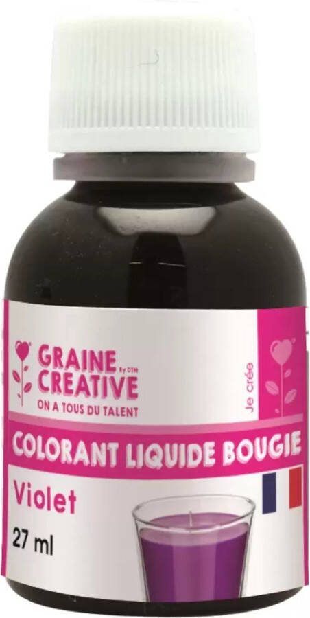 Graine Creative GC Vloeibare Kaarsen Kleurstof 27 ml Paars