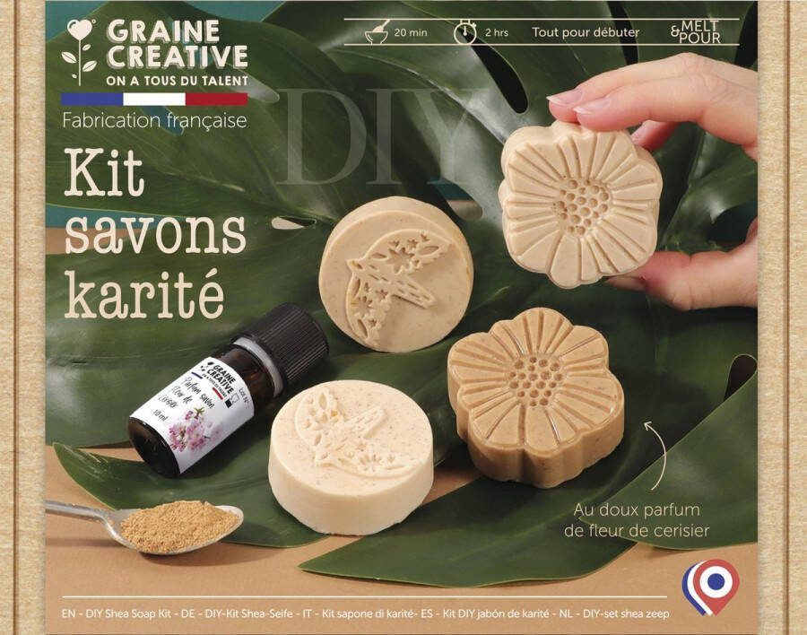 Graine Créative Graine Creative Zeep Maken Set Gerst en Shea Boter
