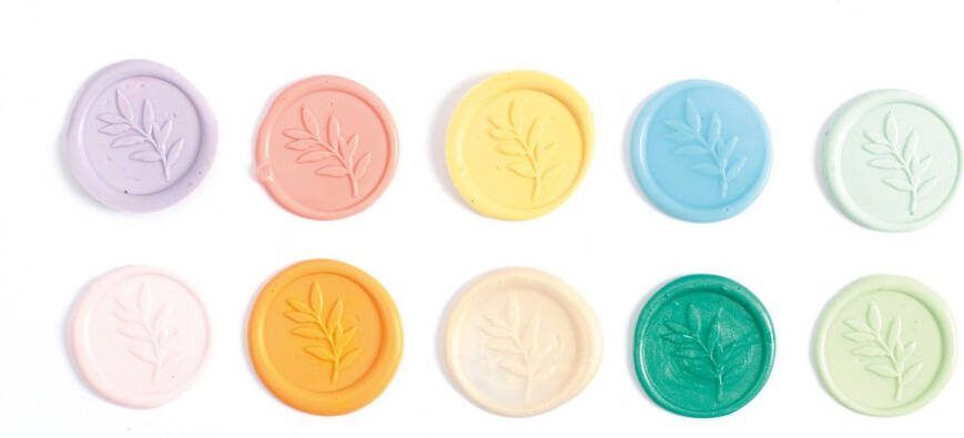 Graine Creative GC Zegelwas Set 200 stuks Pastel