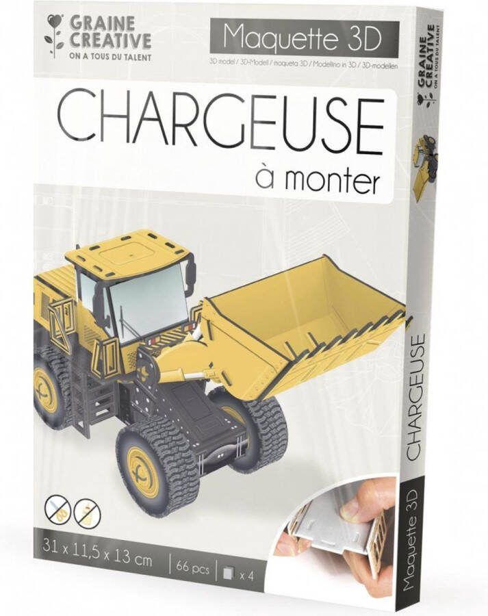 Graine Créative Maquette 3D puzzel Lader