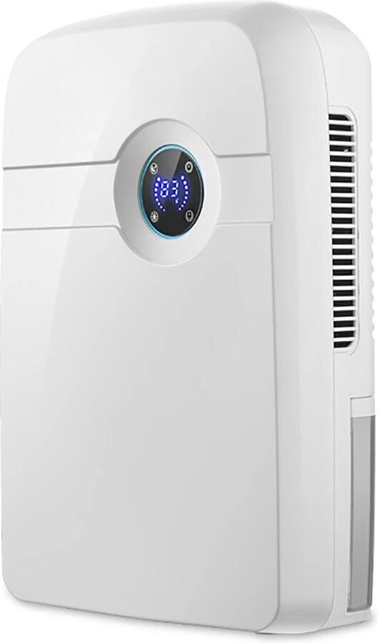 Gran Vida Luchtontvochtiger 2.5 L Watertank 500ml dag Stil en Draagbaar Voor alle Ruimtes