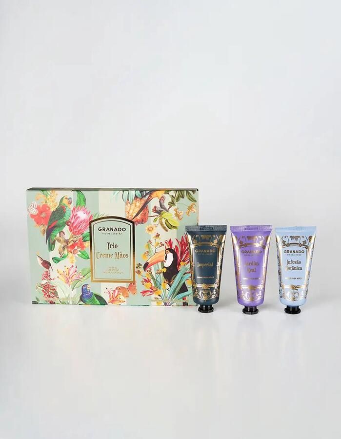 Granado rio de janeiro Granado Tropical Birds Hand Cream Trio Set 3x50 ml