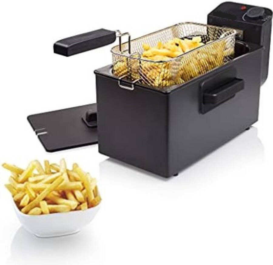 Gratyfied Friteuse 3 Liter Friteuse Dubbel Frituurpan