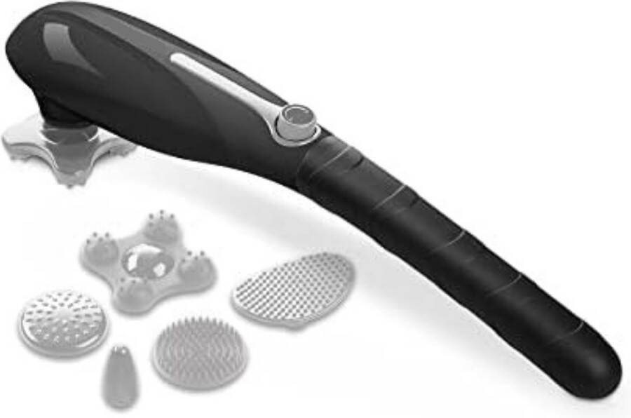 Gratyfied Handmassage Apparaat Klopmassage Apparaat Klopmassage Apparaat Zwart