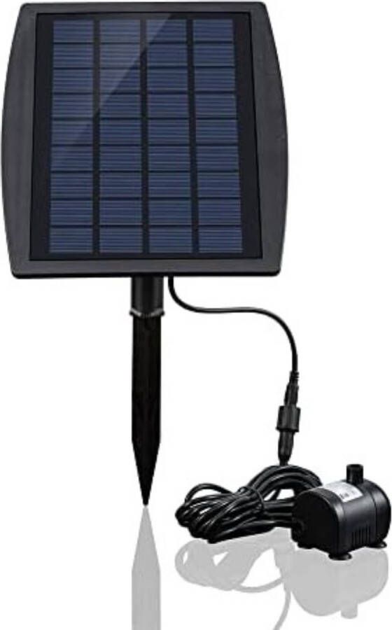 Gratyfied Vijverpomp zonne energie Vijverpomp solar Vijverpompen voor onder water Vijverbeluchter op zonne-energie ‎21 5 x 18 3 x 6 cm 470 Gram