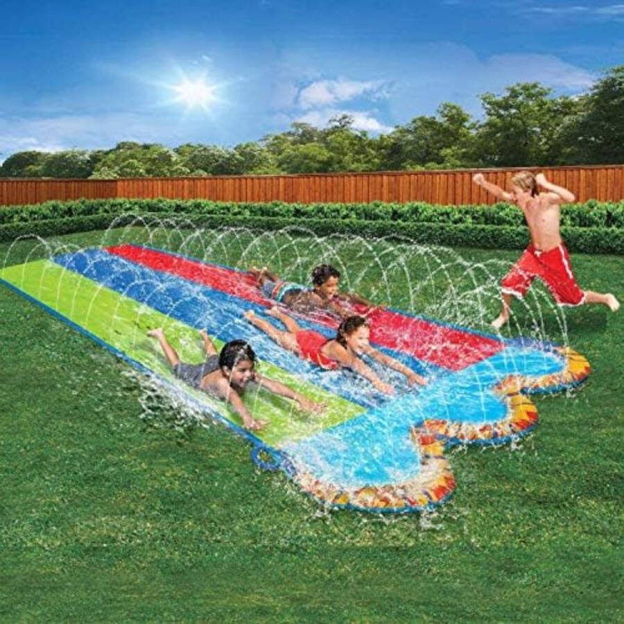 Gratyfied Waterslide Waterglijbaan buitenspeelgoed Waterglijbaan Opblaasbaar Opblaasbare Glijbaan Water slide