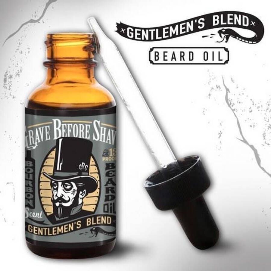 Grave before shave Gentlemen's Blend baardolie