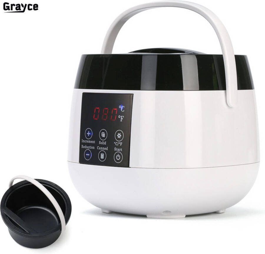 Grayce Pro Wax Apparaat Verharde Pot Edition Ontharingsapparaat Ontharing Wax Ontharen Hars Harsen Epileren