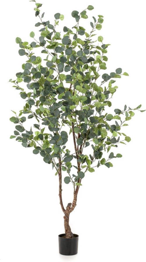 Green Boutiq Kunstplant Eucalyptus Blauwe Gomboom 180 cm
