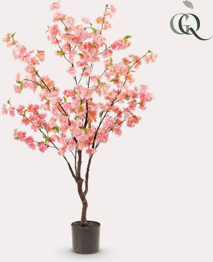 Green Boutiq Kunstplant Kersenbloesem Roze 135Cm