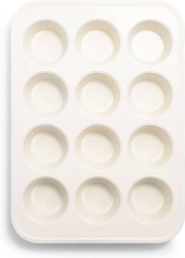 Green Life GreenLife Contour Blauw Muffinvorm 12 cups oven anti-aanbak PFAS-vrij