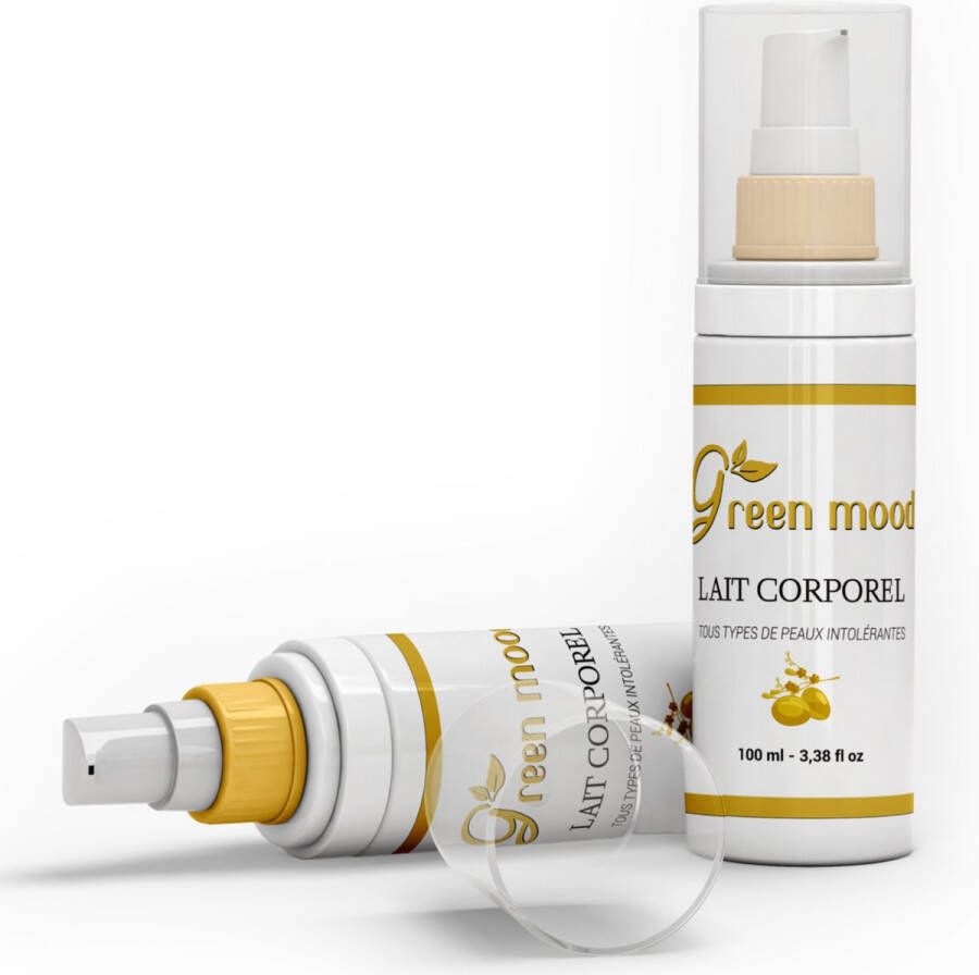 Green mood Bodymilk 100 ML Bodylotion Met Arganolie Biologisch Uit Marrakesh Body Crème Hydraterende Werking