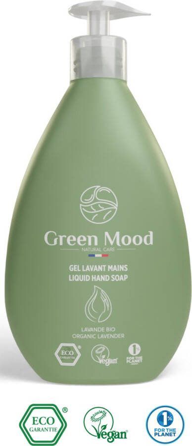 Green Mood Organics Handzeep Lavendel Vloeibare 500 ml