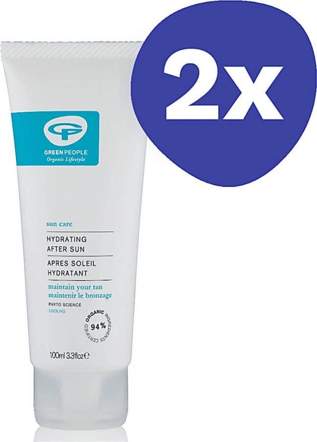 Green People After Sun Lotion (2x 200ml)