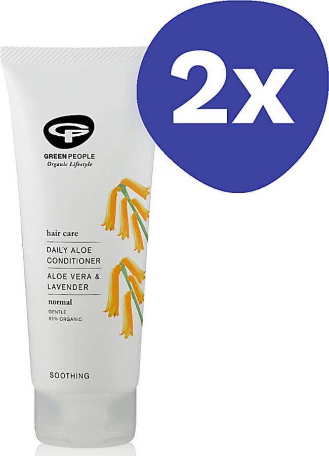 Green People Aloe Vera Conditioner (irritatie) (2x 200ml)