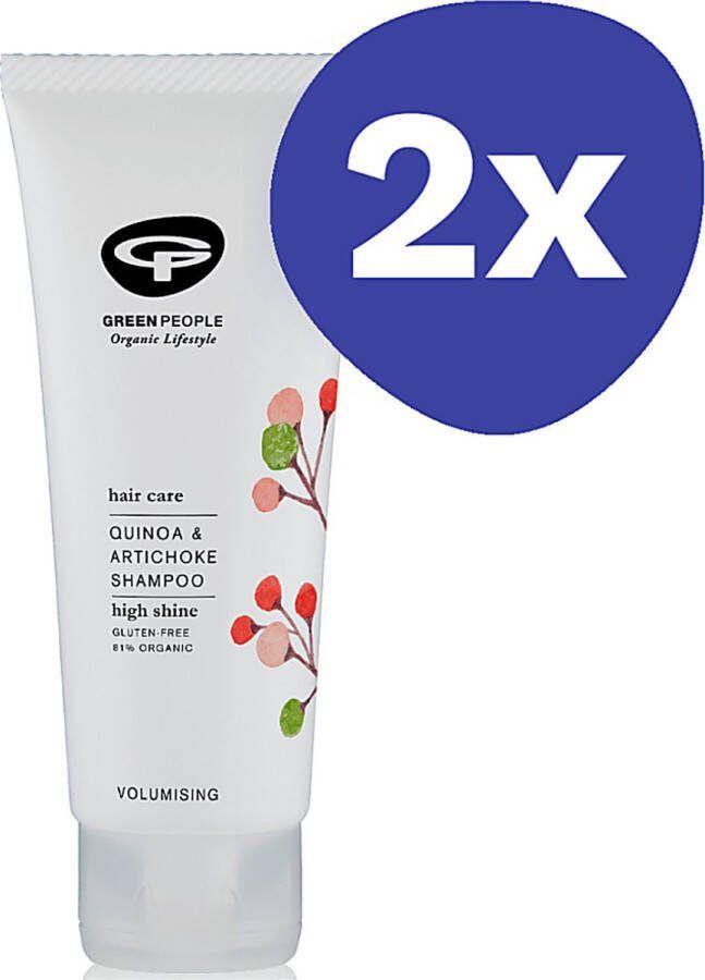 Green People Artichocke & Quinoa Shampoo (2x 200ml)
