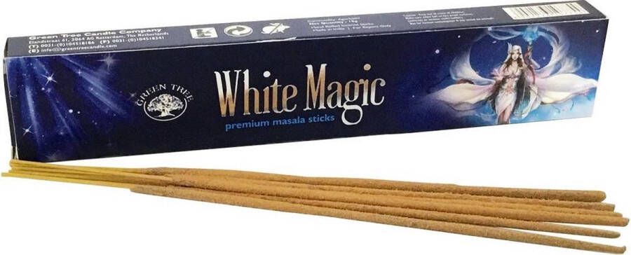 Green Tree Candle Company Wierook White Magic 15 gram