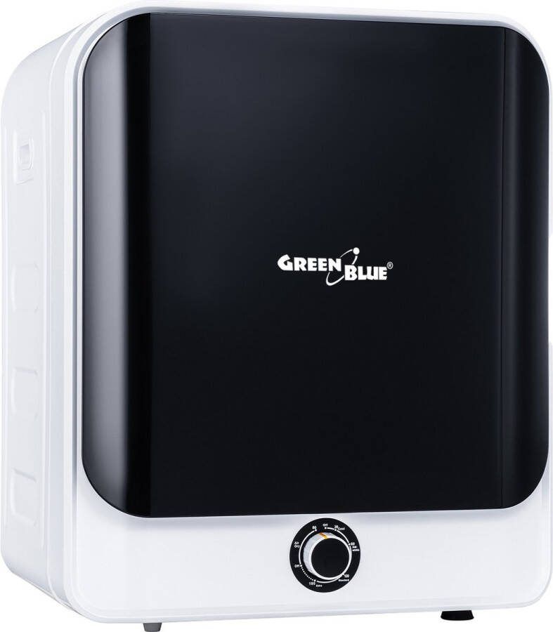 GreenBlue GB415 Wasdroger Condensdroger Elektrische wasdroger 3kg lading 5 Programma`s Wit Zwart