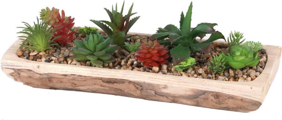 GreenDream Natural Living Decoratieve Kunstplant boomstam schaal 35x15x11cm