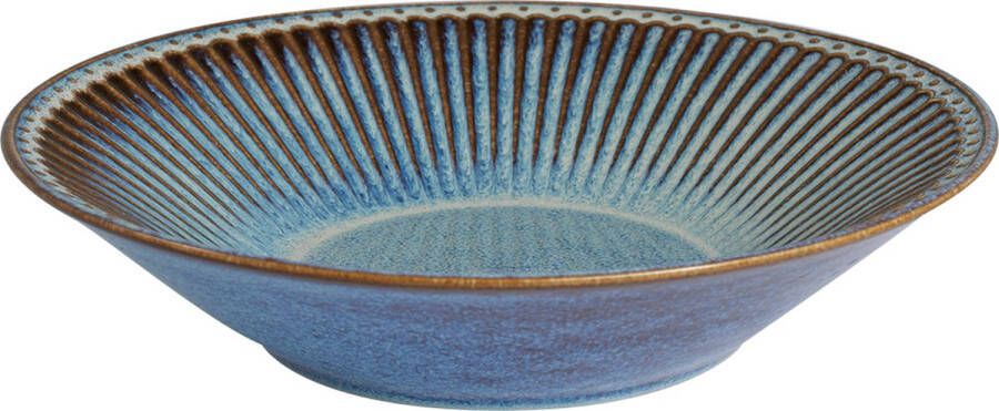 GreenGate Pastabord Alice oyster blauw 1100 ml Ø 23 cm