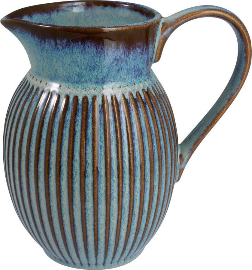 GreenGate Schenkkan Sapkan Alice Oyster blauw 1 5Liter