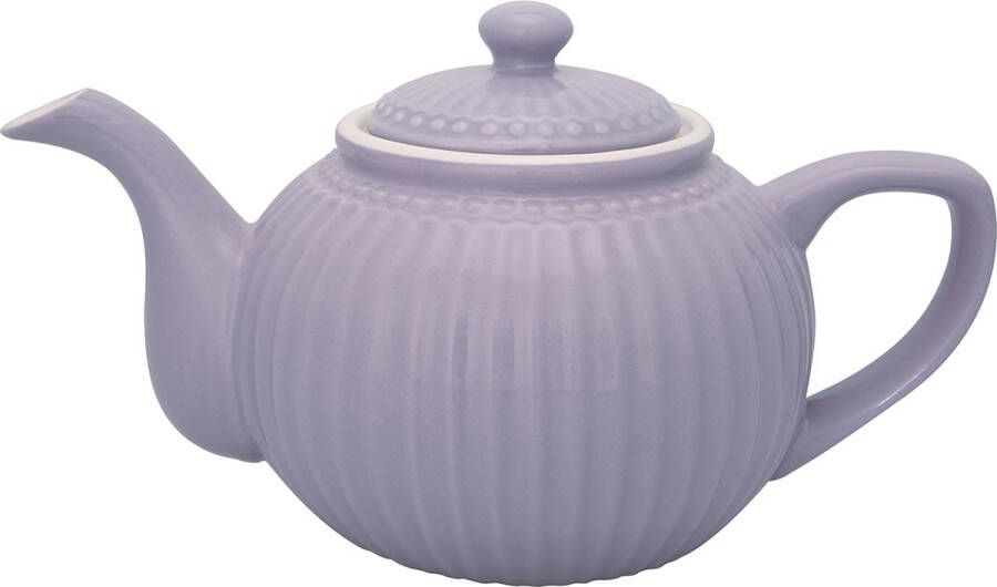 Greengate Theepot Alice Lavender (paars) 1 liter