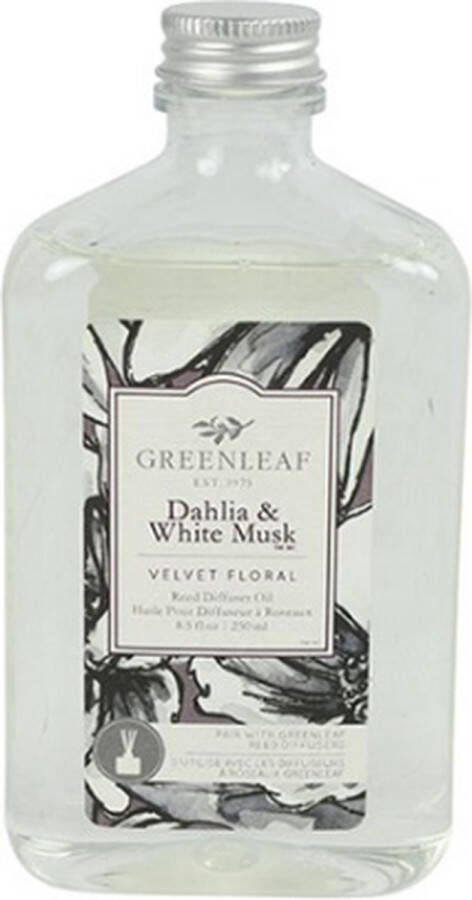 Greenleaf Gifts Greenleaf Diffuser Refil Oil Dahlia & White Musk