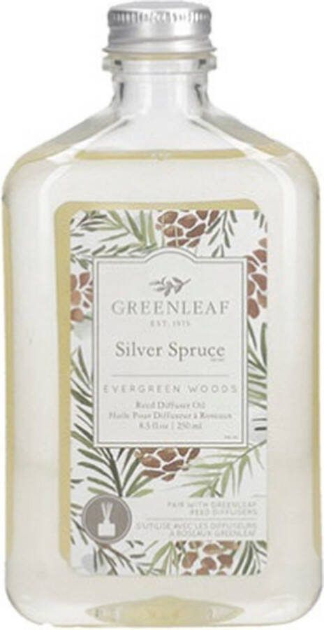 Greenleaf Gifts Greenleaf Diffuser Refil Oil Silver Spruce