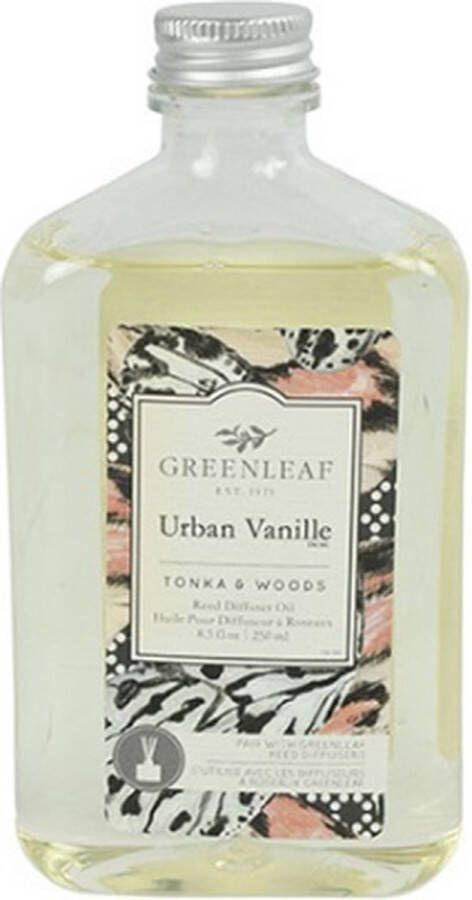 Greenleaf Gifts Greenleaf Diffuser Refil Oil Urban Vanille