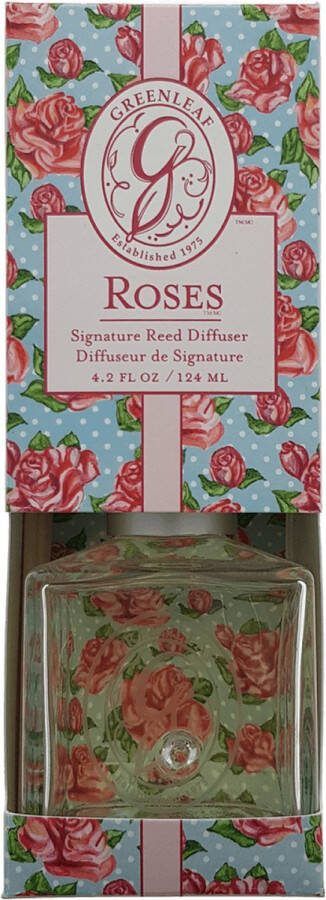 Greenleaf Reed Diffuser Roses de heerlijke geur van rozen