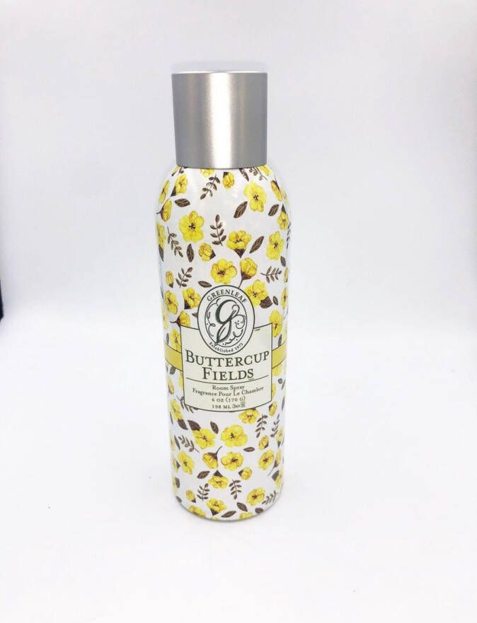 Greenleaf Roomspray Buttercup Fields boterbloemen vanille ananas