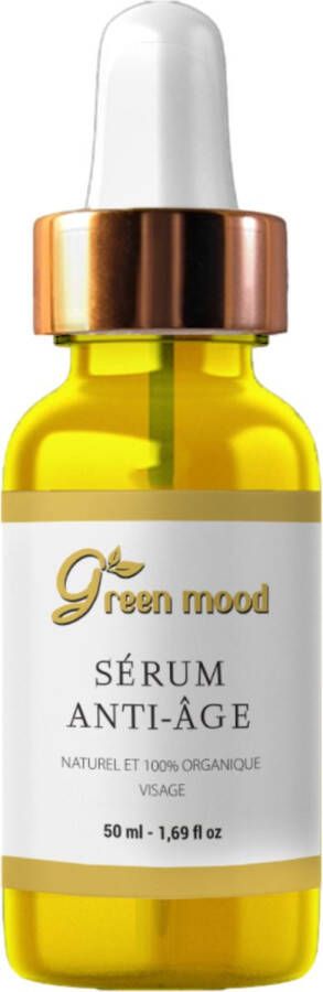 Green mood Anti Age Serum 50 ml Anti Rimpels Uit Marrakesh Gezichtsserum Serum Vitamine C Anti Acne Anti Puistjes Rimpels Verminderen Huidverjongering Huidverzorgingsroutine Rimpelvermindering Huidvernieuwing