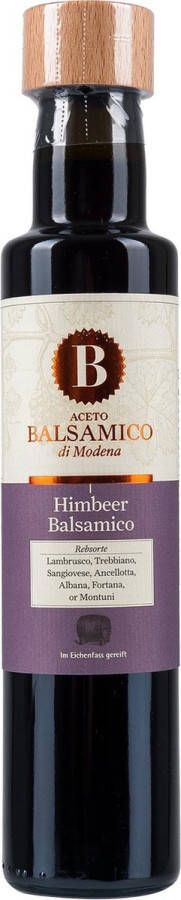 Greenomic Raspberry Balsamico Azijn met Losse Schenktuit