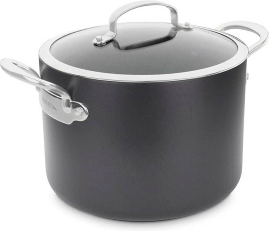 Greenpan Kookpan met deksel Barcelona Black ø 28 cm 9.1 Liter