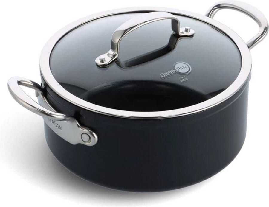 GreenPan Barcelona Pro kookpot met deksel 20cm
