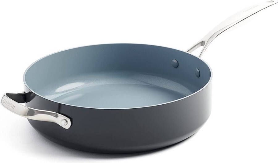 GreenPan Braadpan Venice Met Extra Handvat 28cm 4.3L Inductie Vaatwasser en Oven