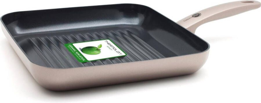 GreenPan Cambridge Inductie Grillpan Ø 28 cm PFAS-vrij Brons