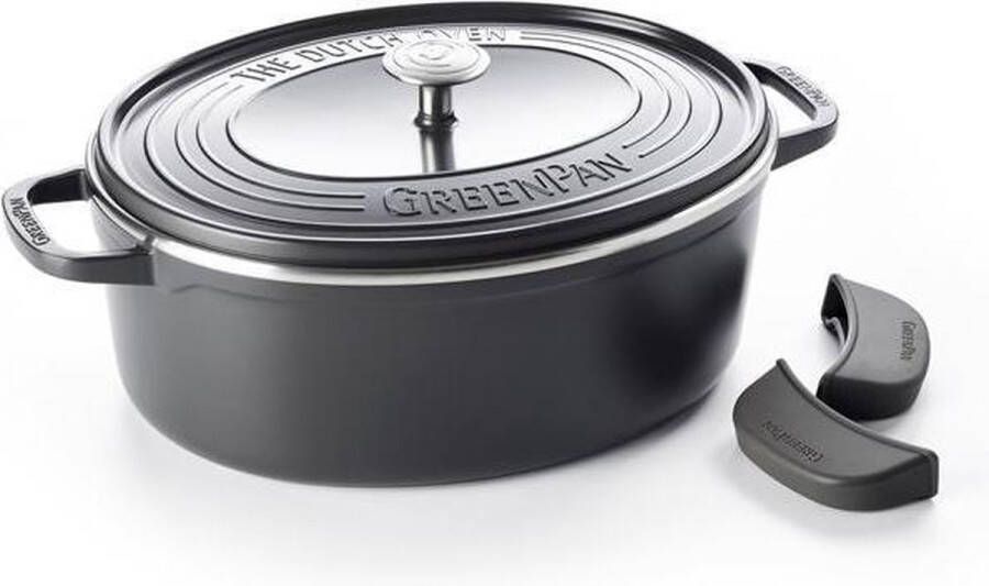 Greenpan Braadpan Featherweights Grijs Ovaal ø 25 cm 6.6 Liter