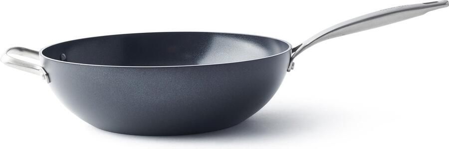 Greenpan Wokpan Copenhagen ø 30 cm 4.8 Liter Keramische anti-aanbaklaag