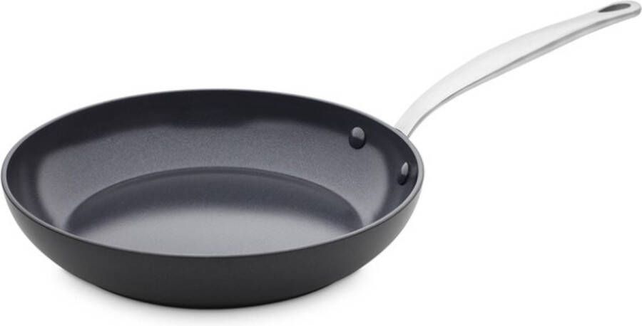 GreenPan Koekenpan Barcelona Pro Zwart ⌀ 30 cm keramische anti-aanbaklaag