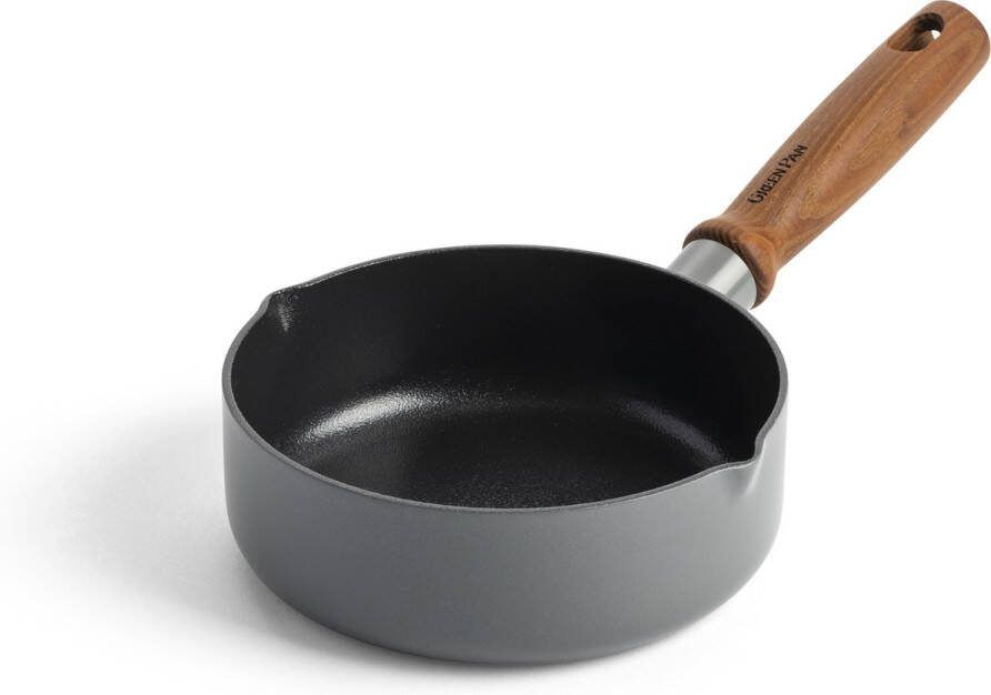 Greenpan Steelpan met 2 schenktuiten Mayflower Pro ø 16 cm 1.6 liter