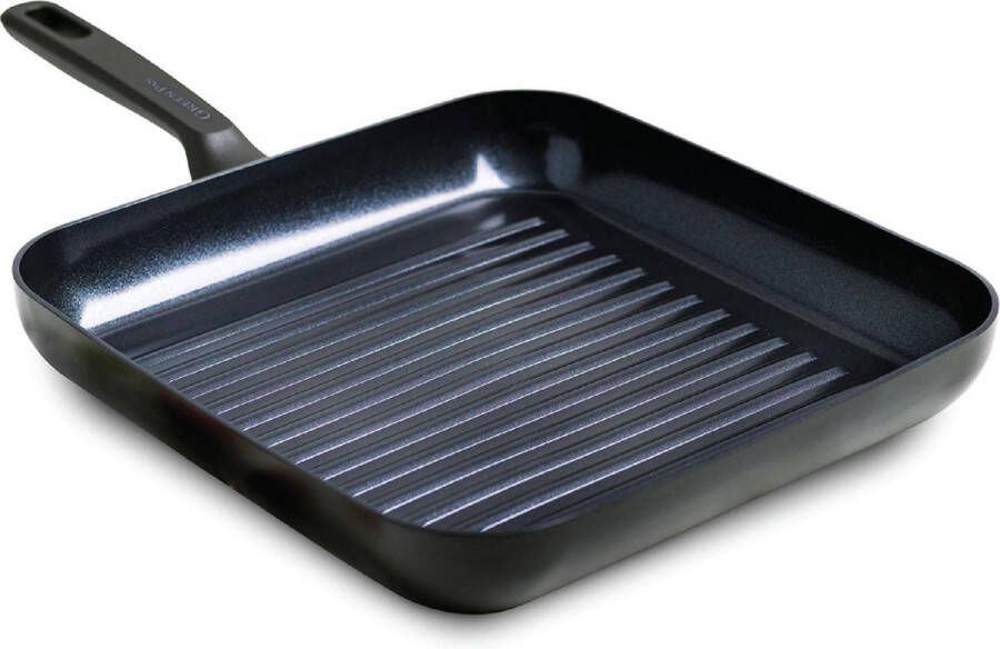 GreenPan Memphis grillpan 28cm zwart inductie PFAS-vrij