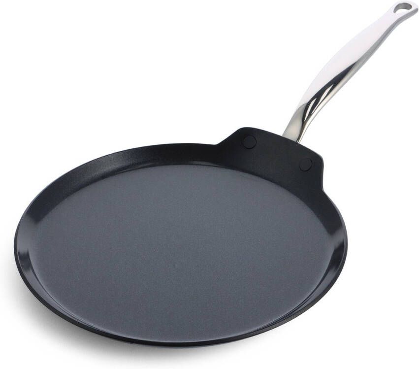 Greenpan Pannenkoekenpan Crepepan Barcelona Pro Zwart ø 28 cm keramische anti-aanbaklaag