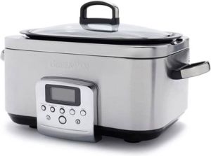 Coppens Greenpan Slow cooker stainless steel 6 liter