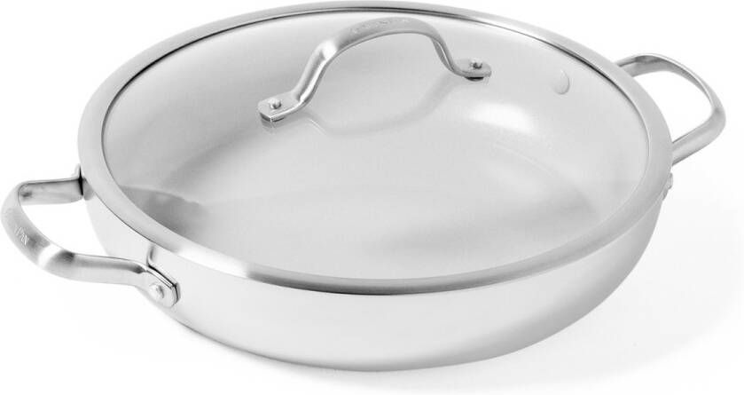 GreenPan Venice Pro Evershine hapjespan 30cm met deksel 4.7l PFAS-vrij