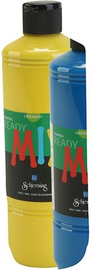 Greensport Plakkaatverf Milieuvriendelijk Diverse Kleuren Matt Greenspot 5x500 ml